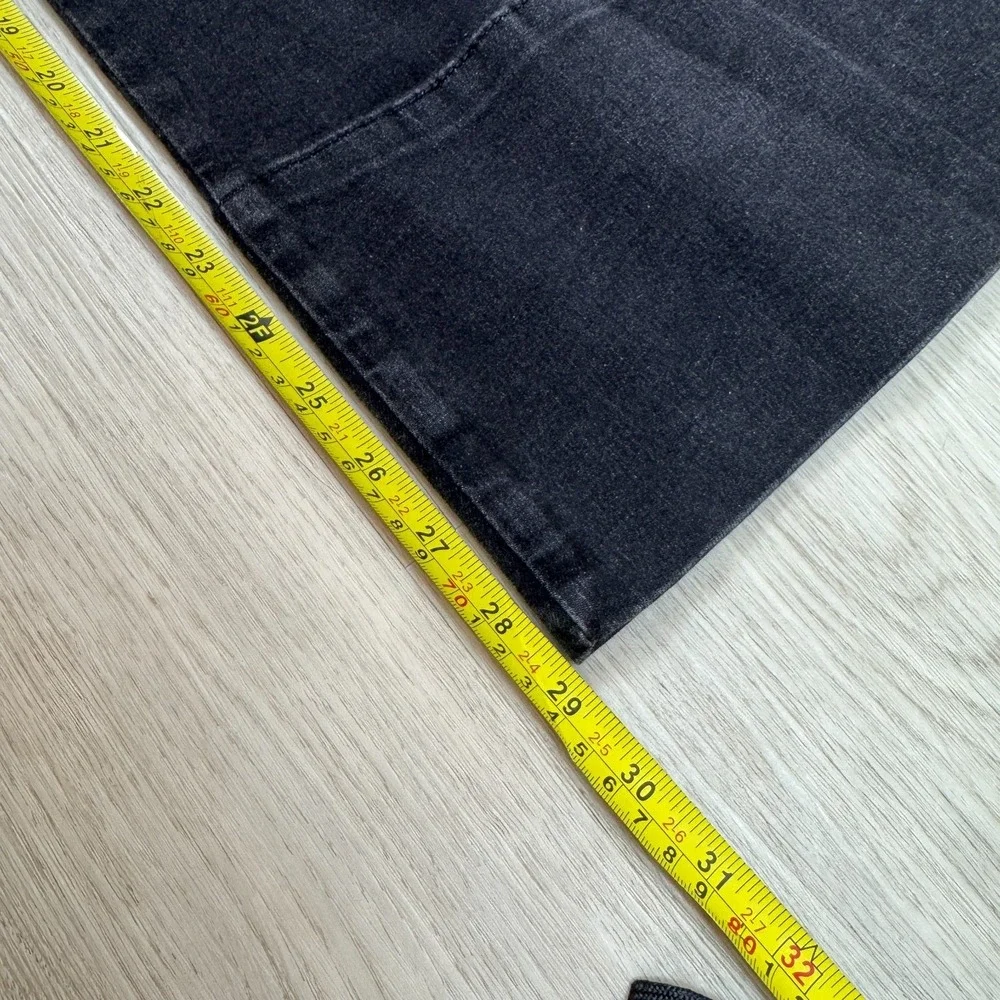 Kut From The Kloth High Rise Goldie Super Flare Jeans Size 6‎ Black